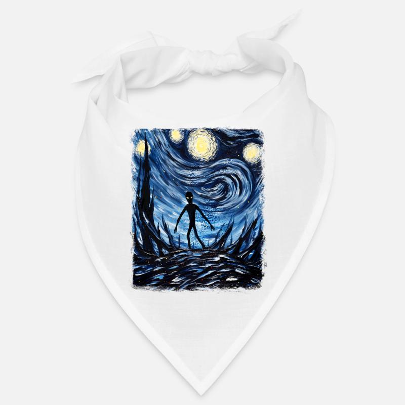 Dover Demon Cryptid Cryptozoology Starry Night M Bandana