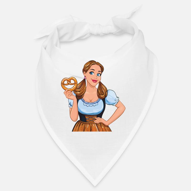 MME DIRNDL BRETZEL Bandana