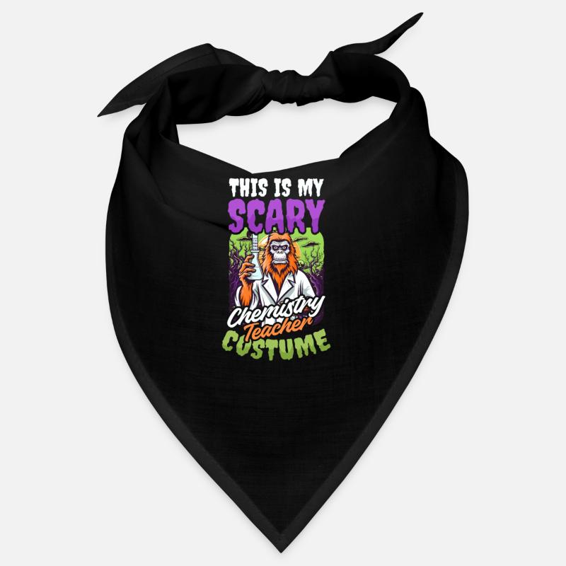 Professeur de chimie d’Halloween Costume effrayant d’enseignant Bandana
