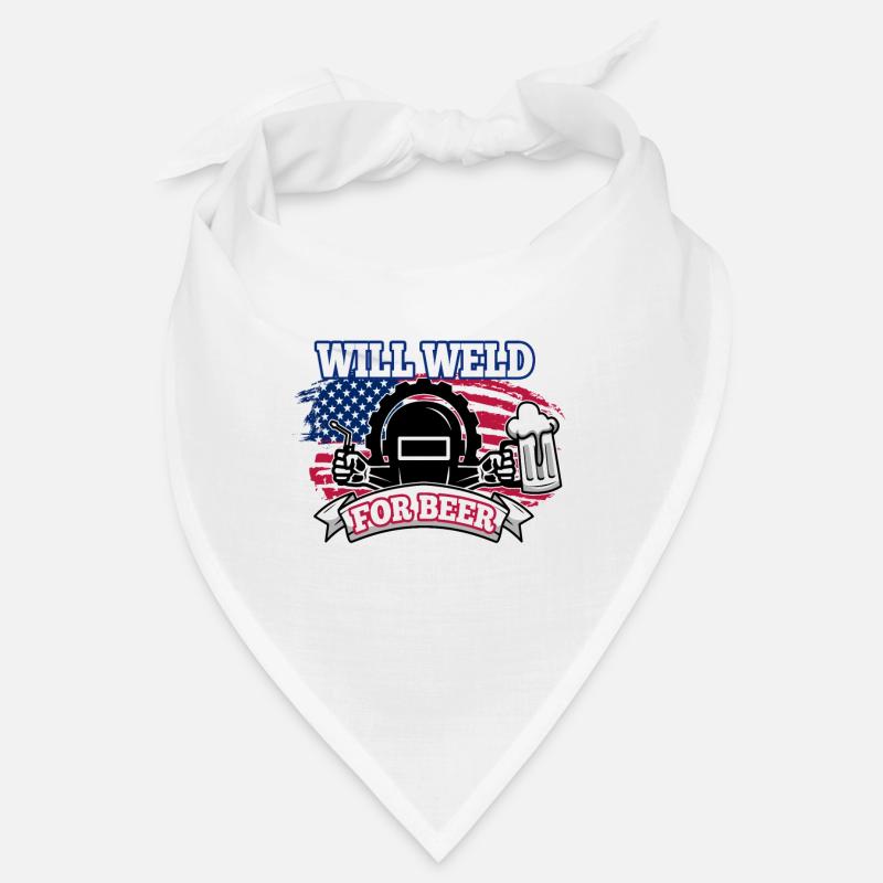 Will weld for beer Bandana
