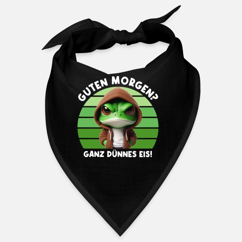 Good morning? Very Thin Ice Frog Frog Funnier Bandana