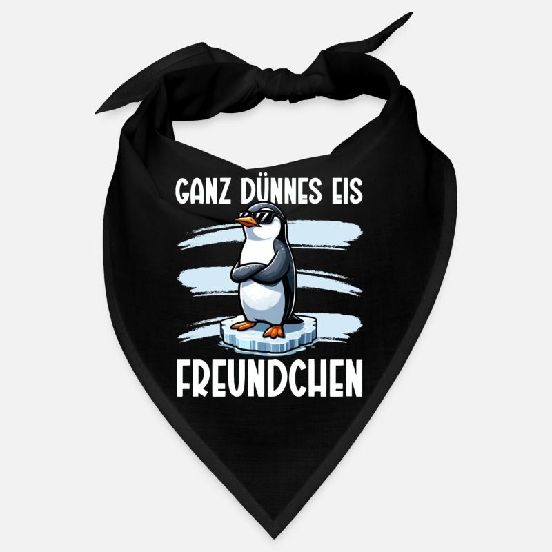 Guten Morgen Ganz Dünnes Eis Freundchen Pinguin Bandana