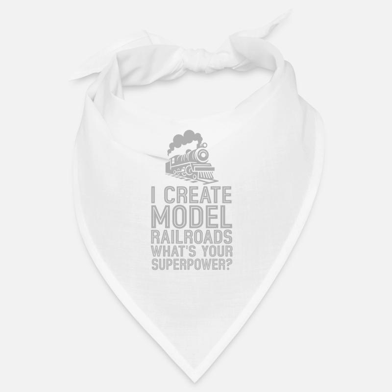 I Create Model Railroads Superpower Bandana