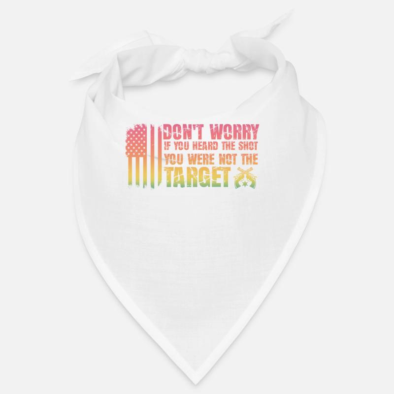 Entendu le coup de feu Jamais la cible Sniper Bandana