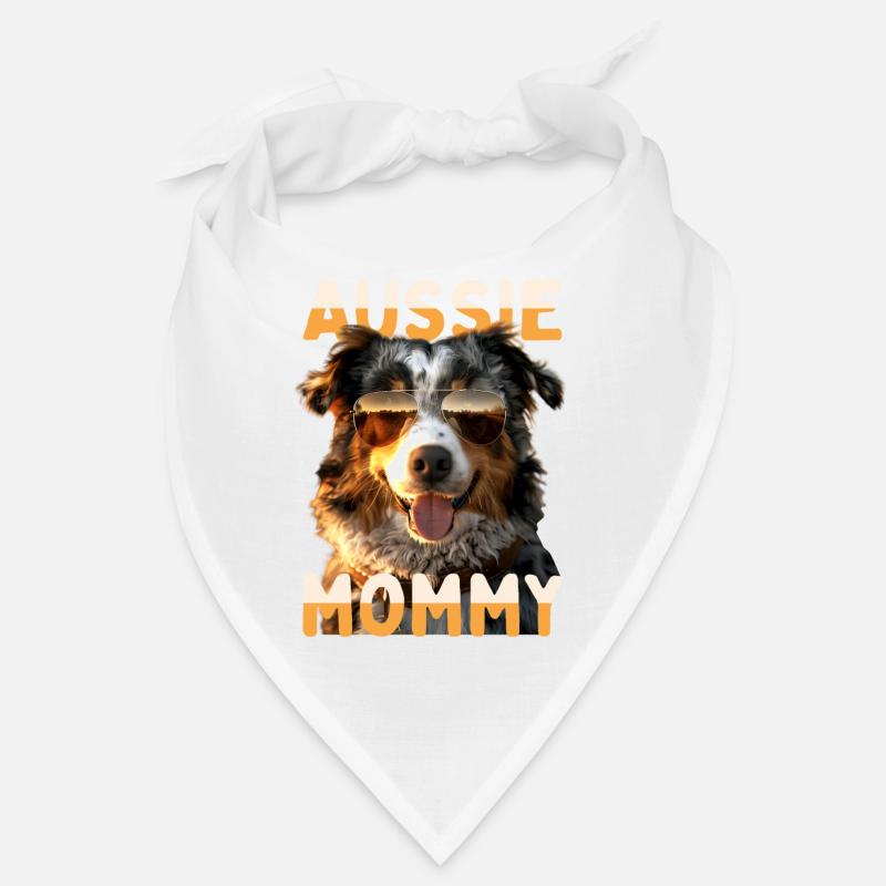 Aussie Mommy Muttertag Mom Australian Shepherd Bandana
