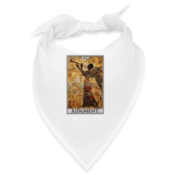 Tarotkarten Tarotkarte 20 Judgment Gericht - Bandana - Weiß - Vorne