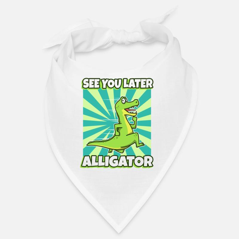 À plus tard Alligator Bandana