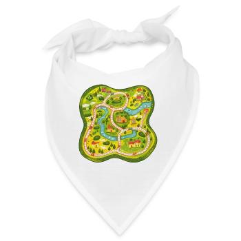 Play Mat With Massage Feature For Parents 2 - Bandana - Weiß - Vorne