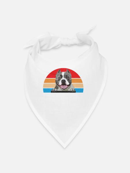 Cadeaux American Bully - Bandana - blanc
