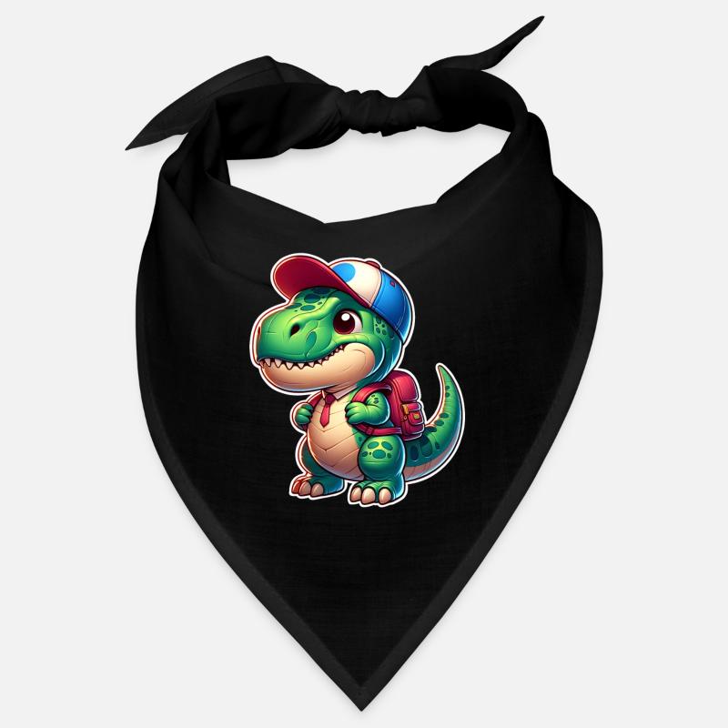 Dinosaurier Schule Einschulung Schulkind Bandana