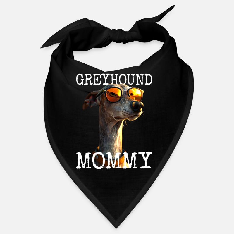 Greyhound Mommy Hunde Mama Muttertag Mom Windhund Bandana