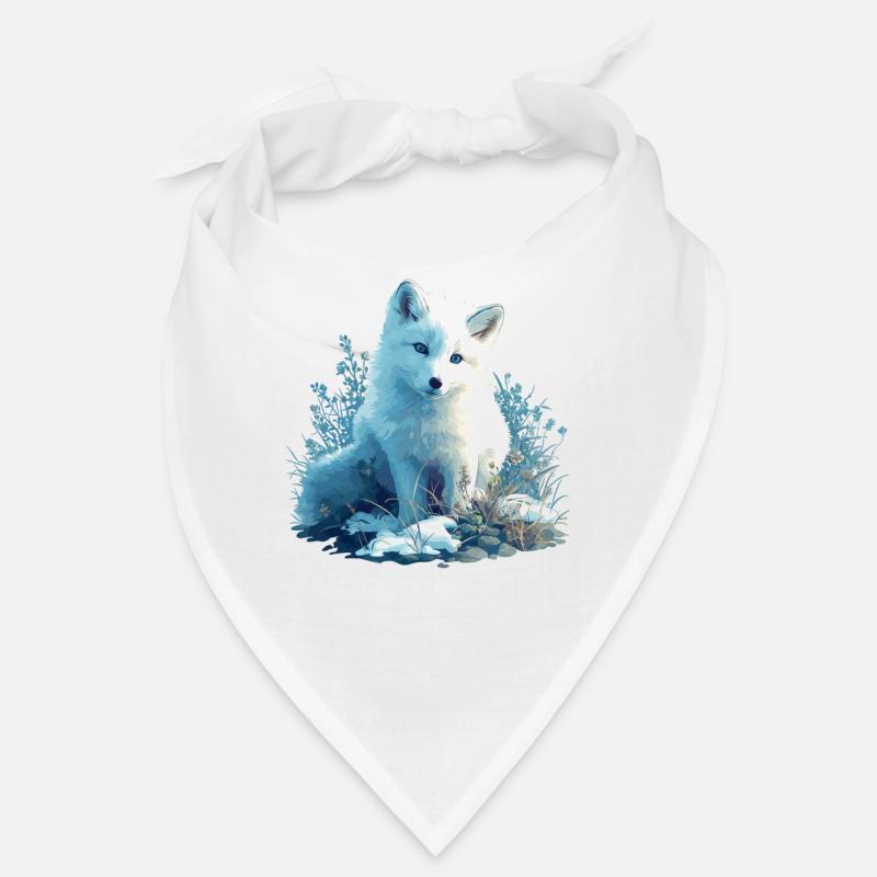 Arctic Fox Polarfüchse Polarfuchs Bandana