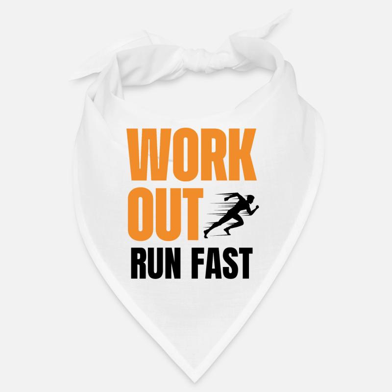 Work out, Run fast Bandana