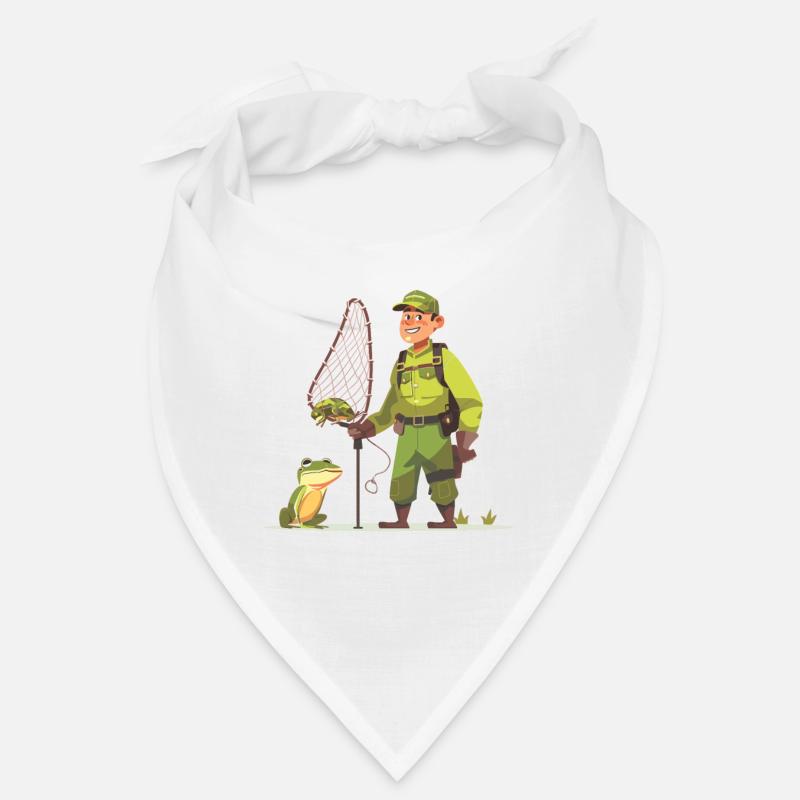Frogs Catch Frog Hunter Frog Catcher Bandana