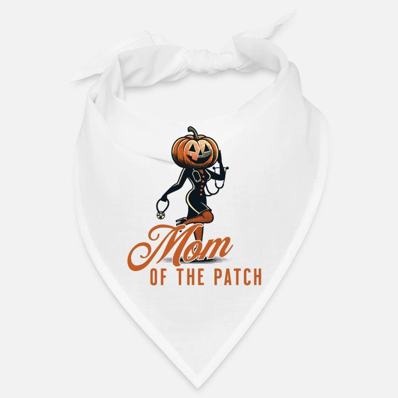Mutter Des Kürbisfelds Lustiger Spruch Halloween Bandana