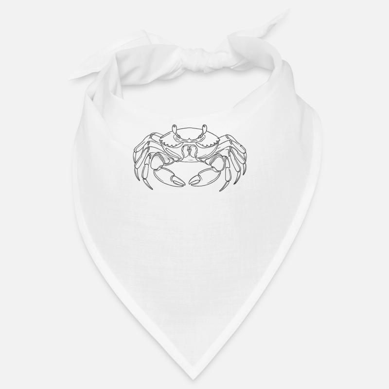 Crabe au trait Bandana