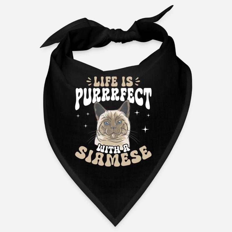 Siamkatze Katze Siamese Bandana