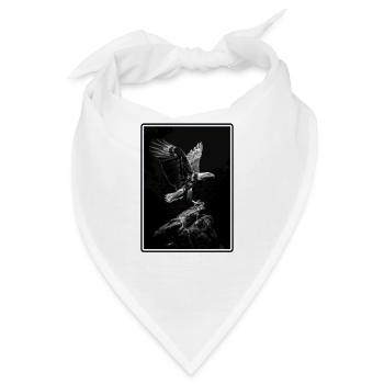 Bald Eagle Weißkopfseeadler - Bandana - Weiß - Vorne
