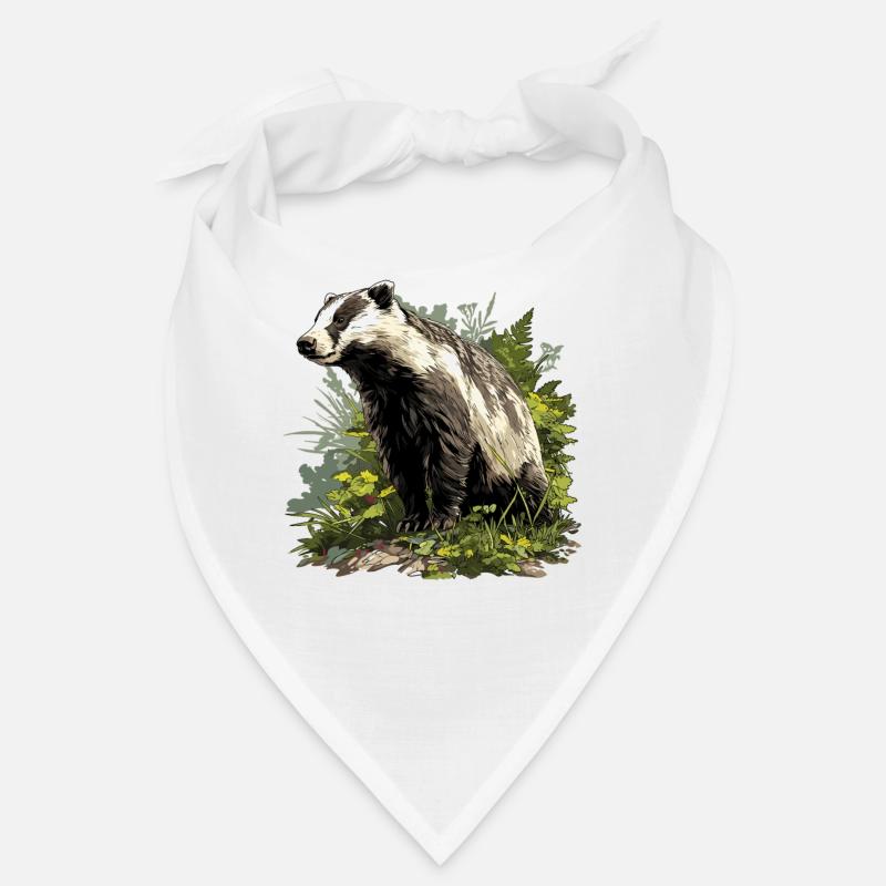 Badger Dachse Dachs Bandana