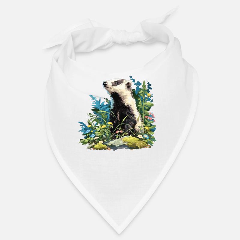 Badger Dachse Dachs Bandana