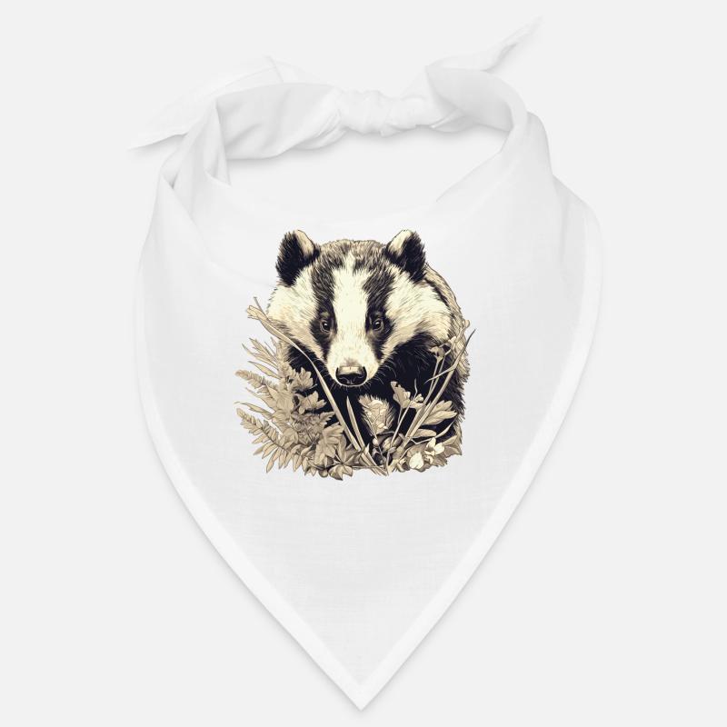 Badger Dachse Dachs Bandana