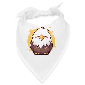 Bald Eagle Weißkopfseeadler - Bandana - Weiß - Vorne