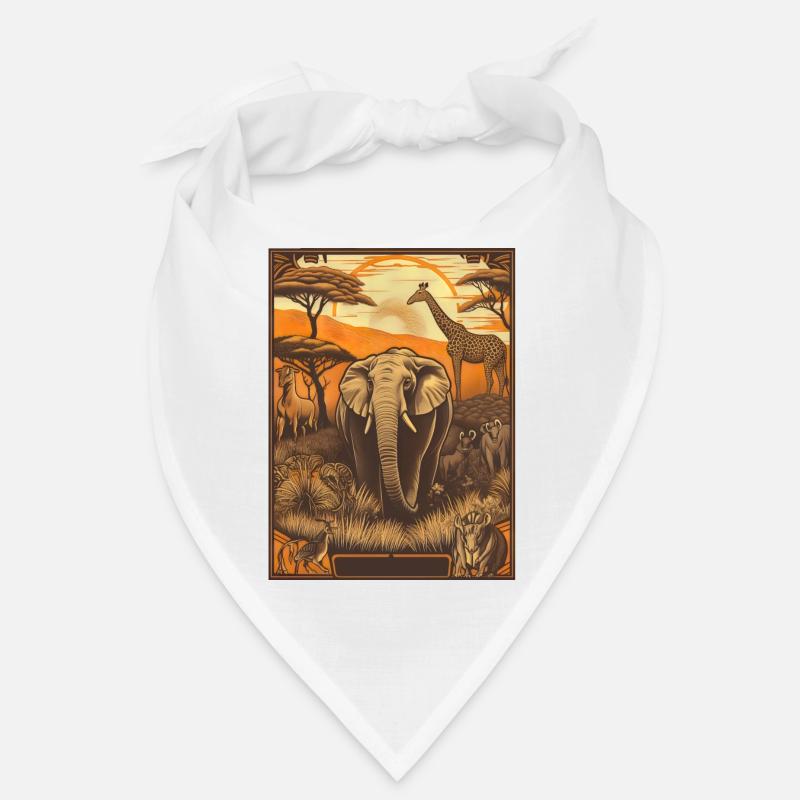 Die Tiere Afrikas Bandana