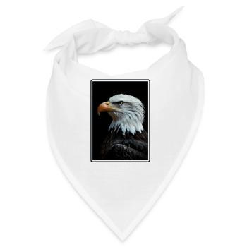 Bald Eagle Weißkopfseeadler - Bandana - Weiß - Vorne