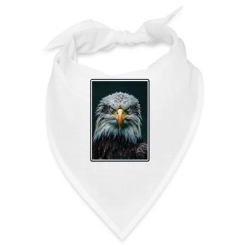 Bald Eagle Weißkopfseeadler - Bandana - Weiß - Vorne