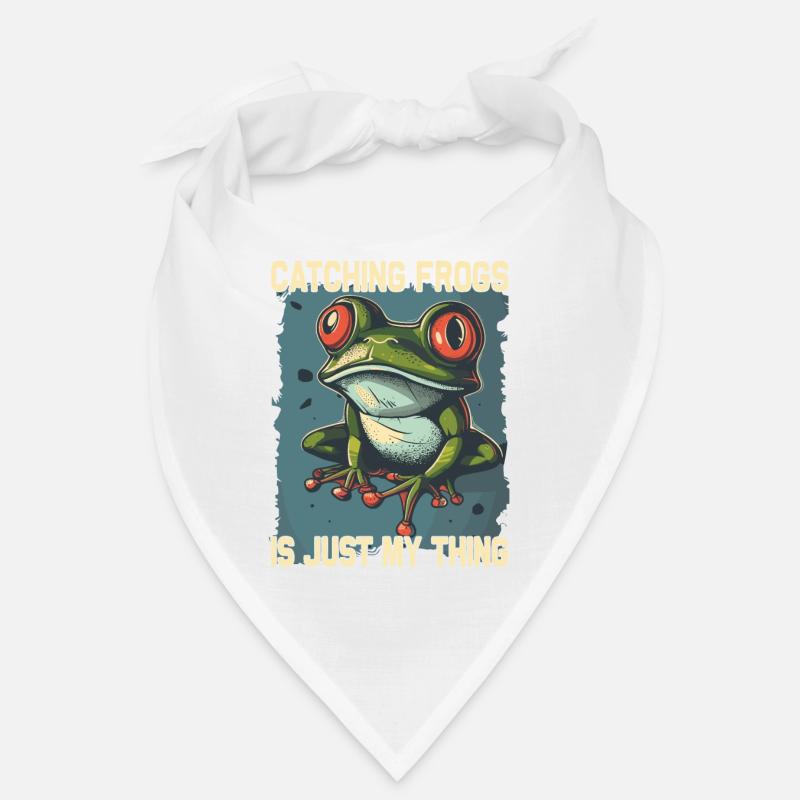 Frogs Catch Frog Hunter Frog Catcher Bandana