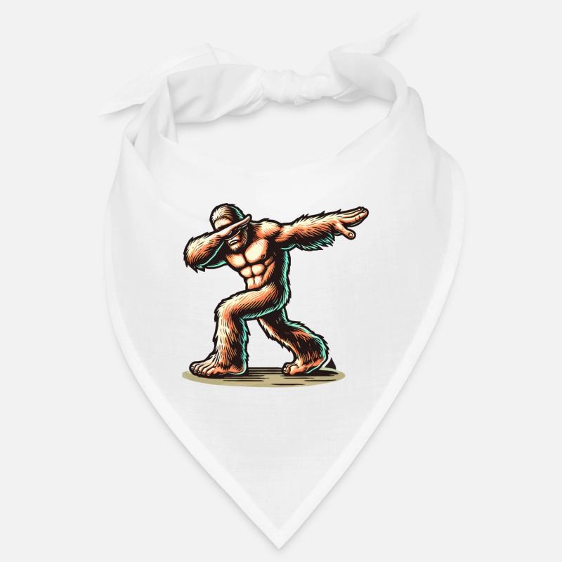 Dabbing Bigfoot Drôle Dabbing Design Bandana