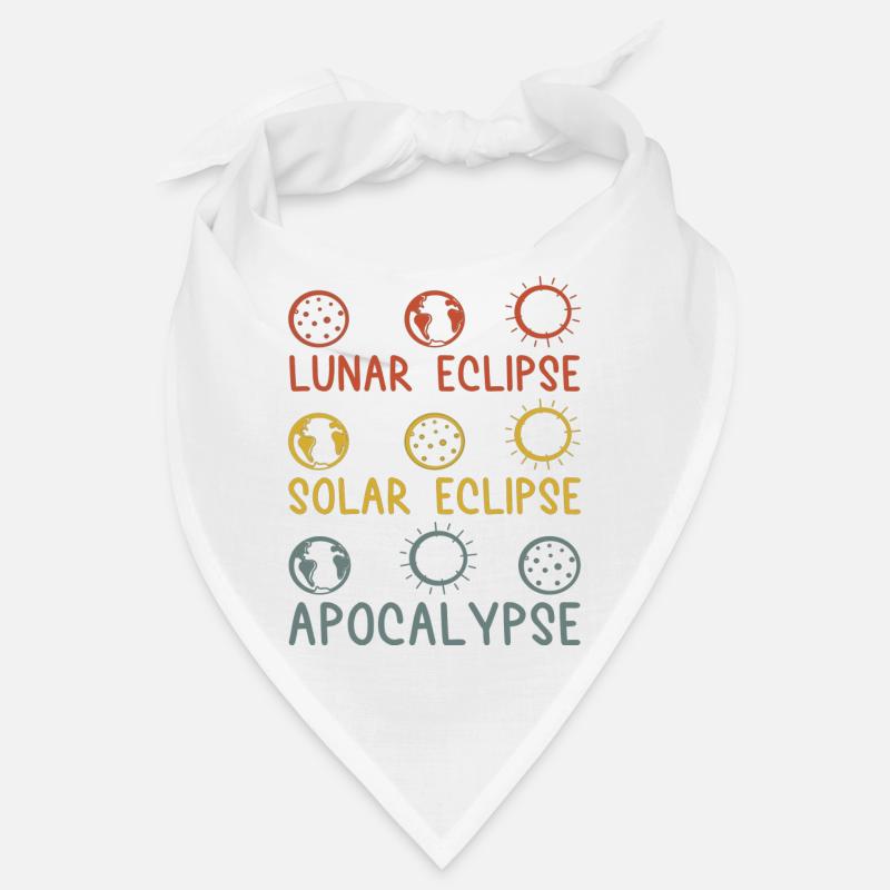 Solar Lunar Eclipse Apocalypse Celestial Event Bandana