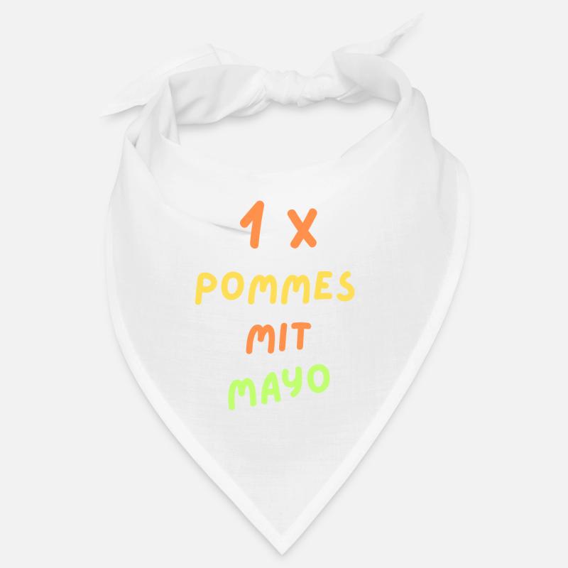 Pommes mit Mayo Bandana