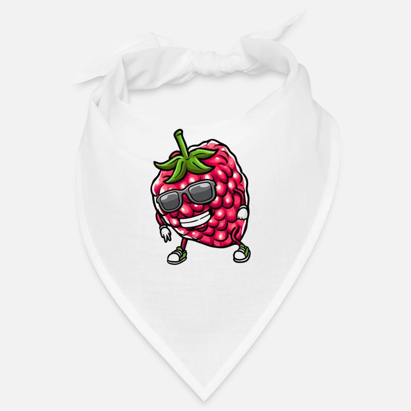 Berry Dancing Raspberries Fruit Bandana
