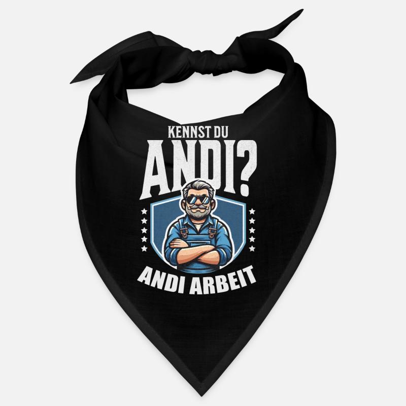 Handwerker Andi Arbeit Geschenk Sprüche Lustig Bandana