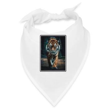 Tiger - Bandana - Weiß - Vorne