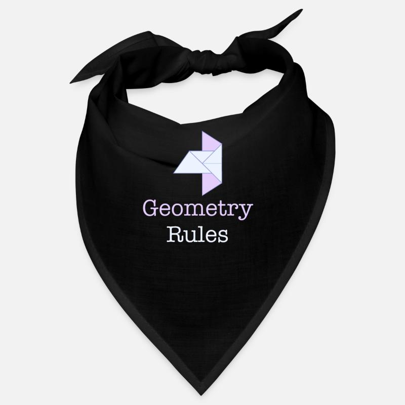 Règles de géométrie Professeur drôle Bandana