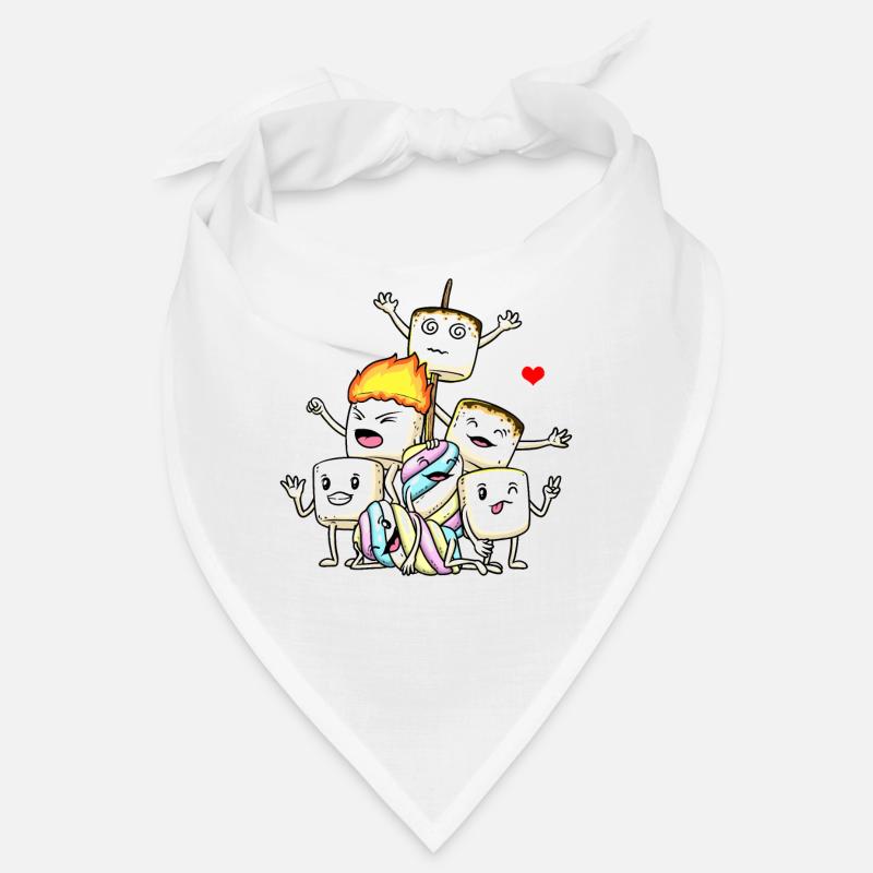 Lustige Marshmallows Bandana