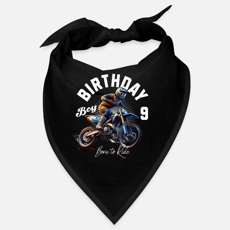 9e anniversaire de motocross Bandana