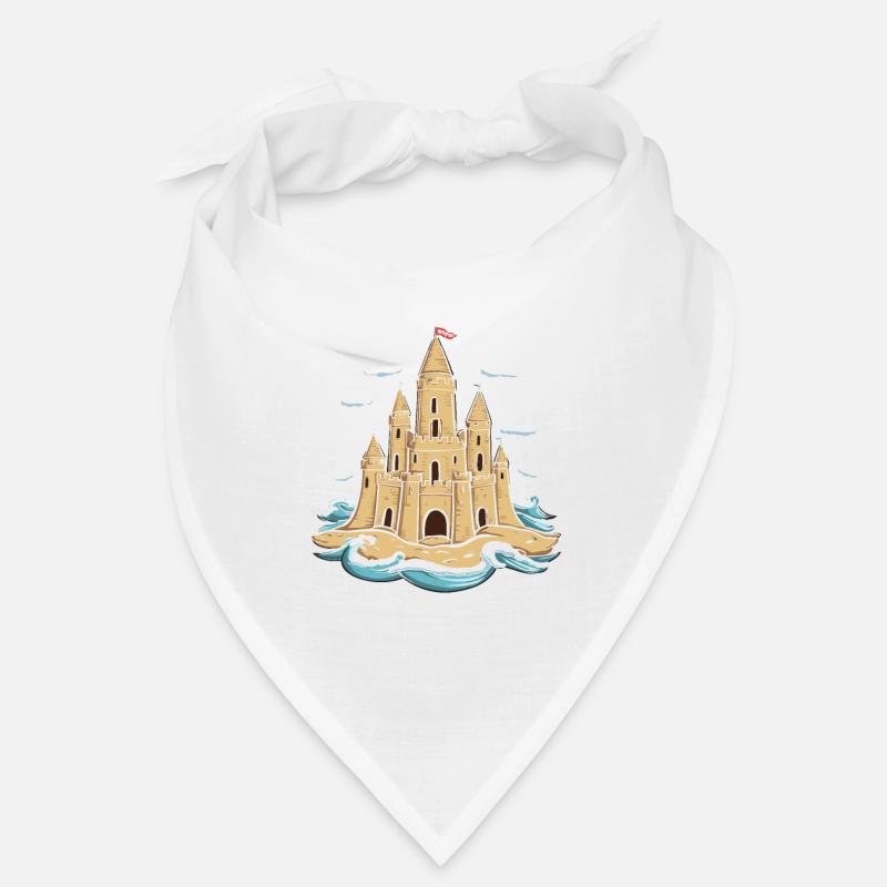 Creative Sandcastles Art on the Beach | Sculptures Bandana