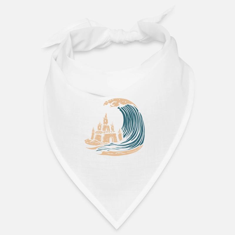 Creative Sandcastles Art on the Beach | Sculptures Bandana