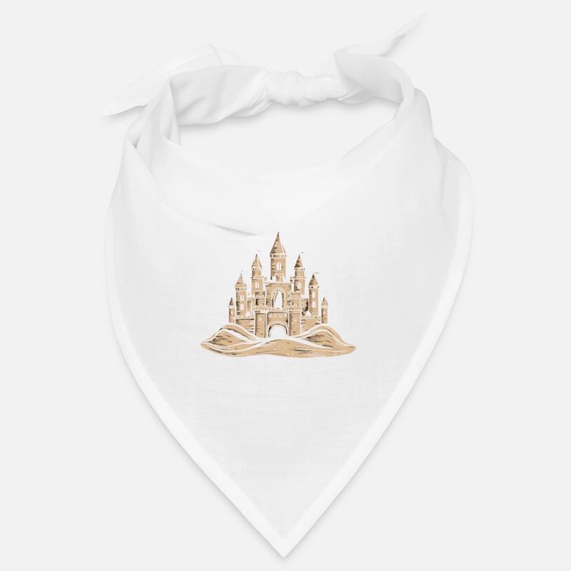 Creative Sandcastles Art on the Beach | Sculptures Bandana