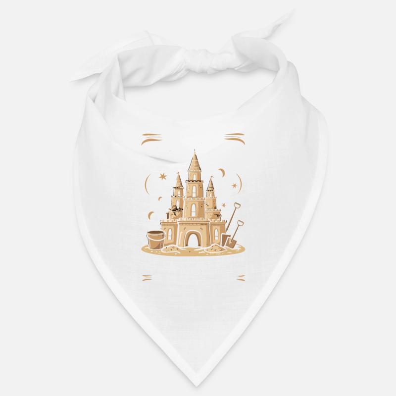 Creative Sandcastles Art on the Beach | Sculptures Bandana
