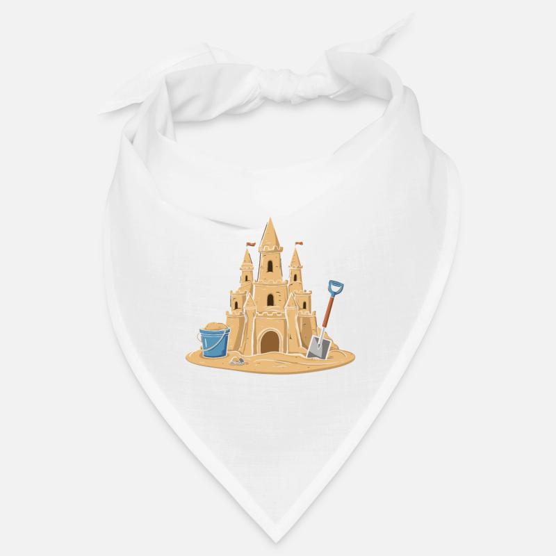 Creative Sandcastles Art on the Beach | Sculptures Bandana