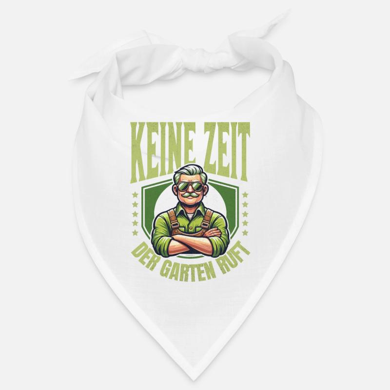 Garten Geschenk Hobby Gaärtner Sprüche Geburtstag Bandana