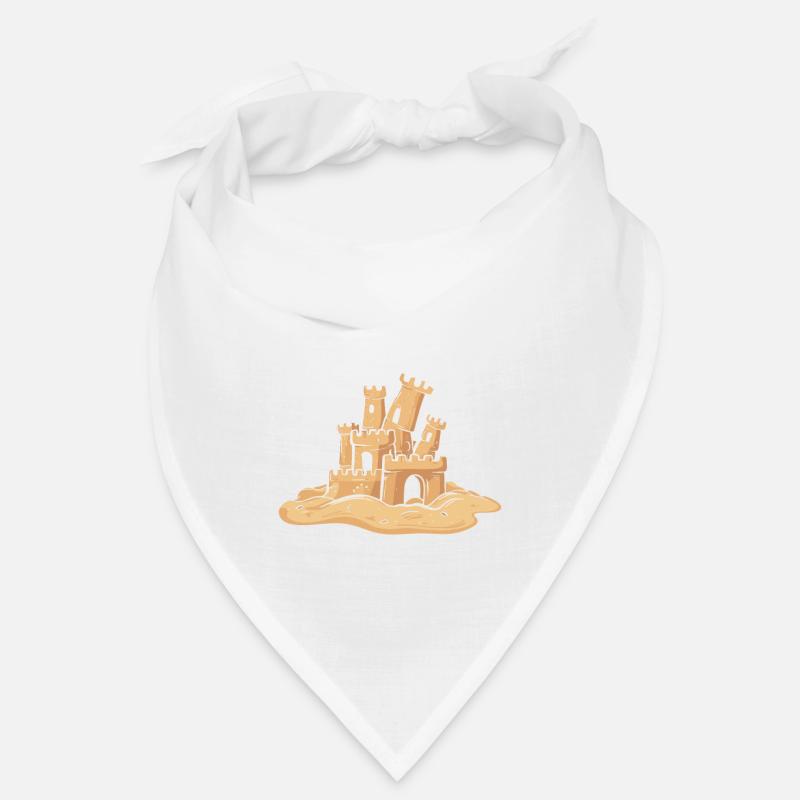 Creative Sandcastles Art on the Beach | Sculptures Bandana