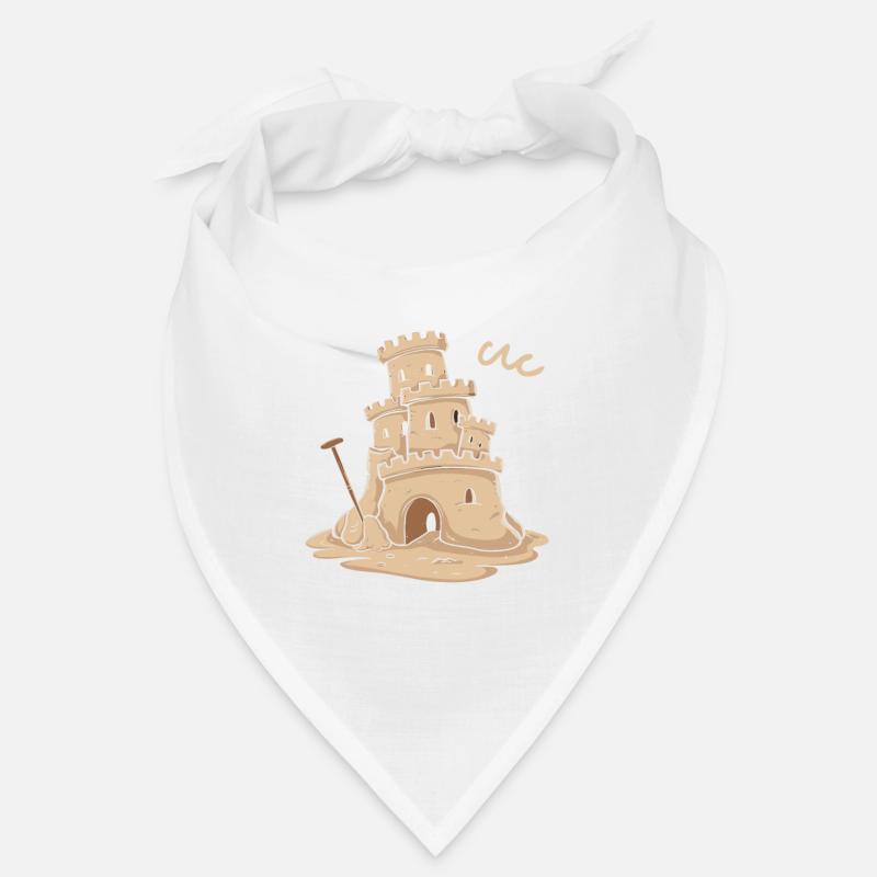 Creative Sandcastles Art on the Beach | Sculptures Bandana