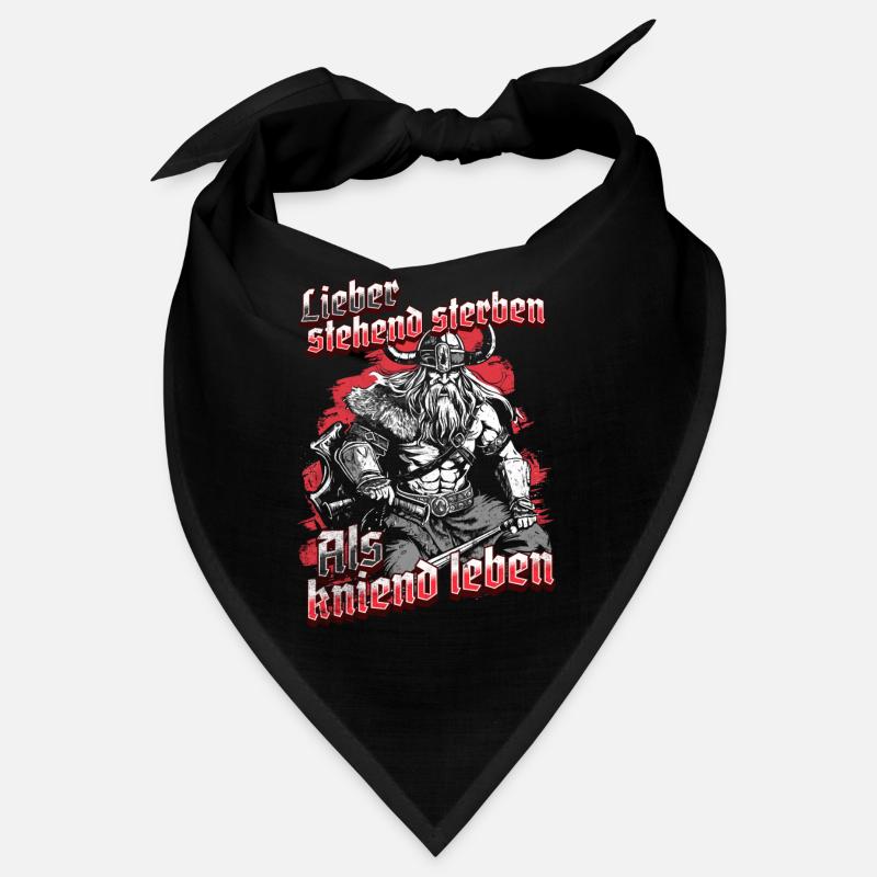 rViking Warrior Design Stehend Sterben Krieger Bandana