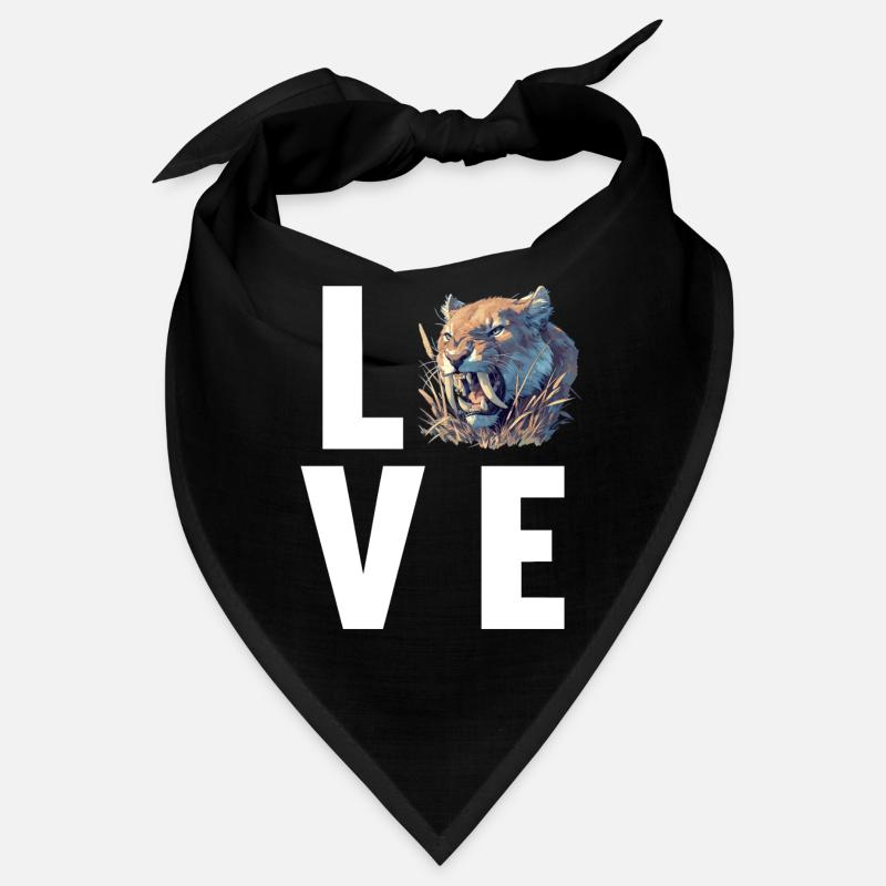 Saber-Toothed Tiger Sabertooth Tiger Bandana