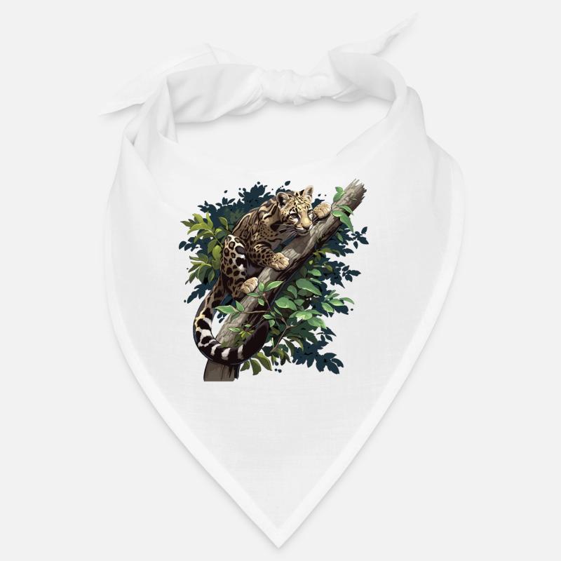 Clouded Leopard Nebelparder Bandana